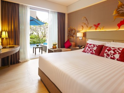 bedroom - hotel grand mercure phuket patong - phuket island, thailand