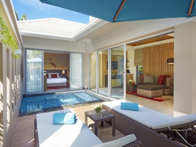 bedroom 1 - hotel grand mercure phuket patong - phuket island, thailand