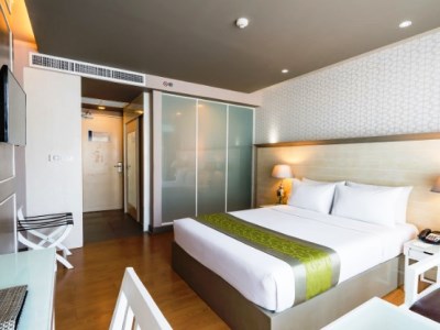 bedroom - hotel best western patong beach - phuket island, thailand