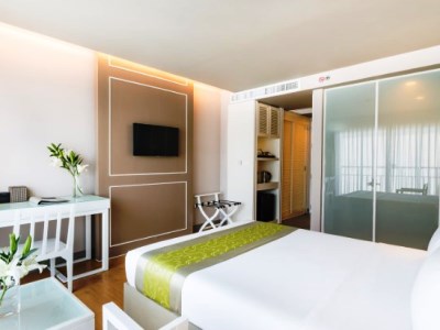 bedroom 2 - hotel best western patong beach - phuket island, thailand
