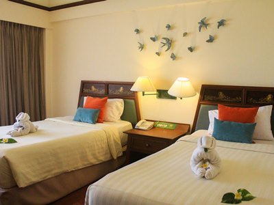 bedroom 2 - hotel seaview patong - phuket island, thailand