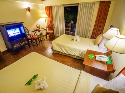 bedroom 3 - hotel seaview patong - phuket island, thailand