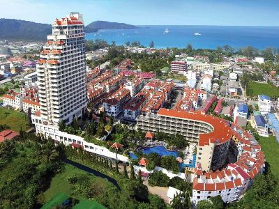 exterior view - hotel royal paradise hotel and spa - phuket island, thailand