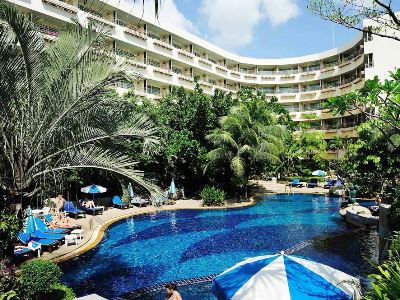 outdoor pool - hotel royal paradise hotel and spa - phuket island, thailand