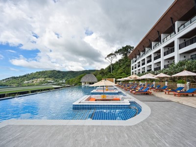 outdoor pool - hotel andamantra resort and villa phuket - phuket island, thailand
