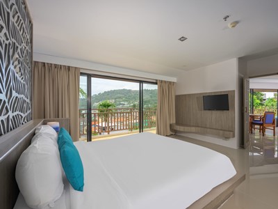 bedroom 5 - hotel andamantra resort and villa phuket - phuket island, thailand