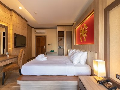 bedroom 2 - hotel quality beach resorts and spa patong - phuket island, thailand