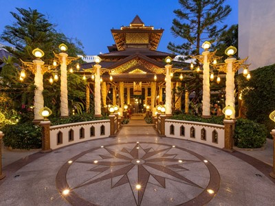exterior view - hotel quality beach resorts and spa patong - phuket island, thailand