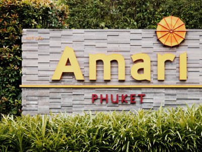 hotel logo - hotel amari phuket - phuket island, thailand