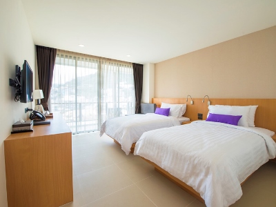 bedroom 2 - hotel the lunar patong - phuket island, thailand