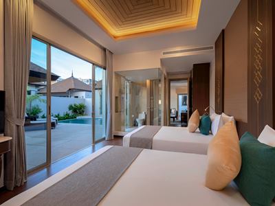 bedroom 13 - hotel splash beach resort - phuket island, thailand