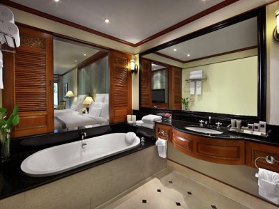 bathroom - hotel jw marriott phuket - phuket island, thailand