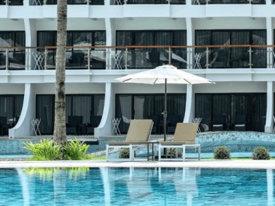 outdoor pool 1 - hotel amora beach resort phuket - phuket island, thailand