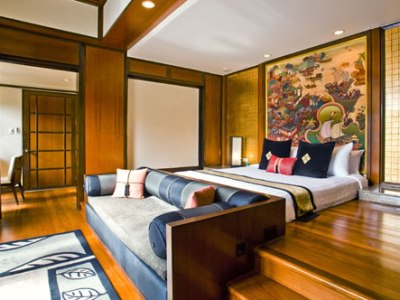 bedroom 1 - hotel banyan tree - phuket island, thailand