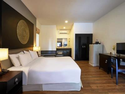 bedroom 2 - hotel nai yang beach resort - phuket island, thailand