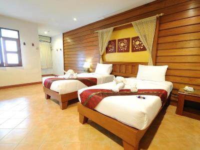 bedroom 1 - hotel bel aire patong - phuket island, thailand