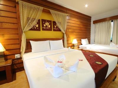 bedroom - hotel bel aire patong - phuket island, thailand