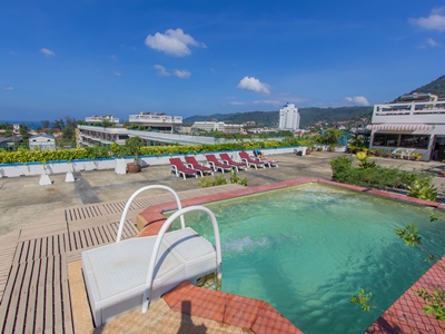 outdoor pool 1 - hotel bel aire patong - phuket island, thailand
