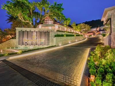 exterior view - hotel diamond cliff resort and spa - phuket island, thailand