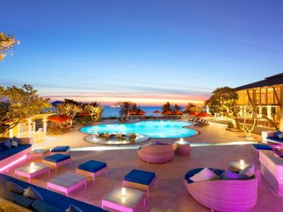 outdoor pool - hotel diamond cliff resort and spa - phuket island, thailand