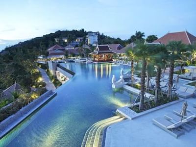 outdoor pool 2 - hotel amatara welleisure resort - phuket island, thailand