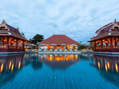 exterior view 2 - hotel amatara welleisure resort - phuket island, thailand