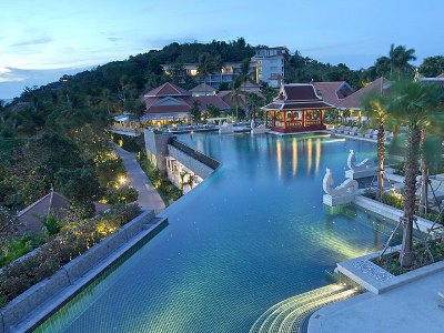 outdoor pool 1 - hotel amatara welleisure resort - phuket island, thailand