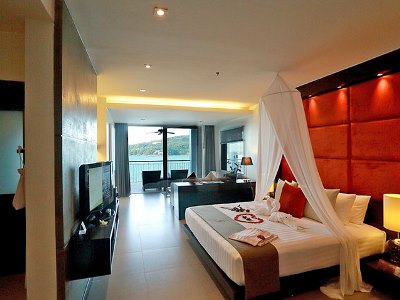 bedroom 3 - hotel cape sienna gourmet hotel and villas - phuket island, thailand