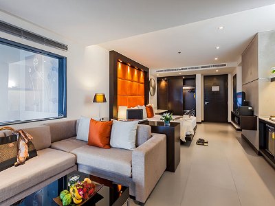 deluxe room - hotel cape sienna gourmet hotel and villas - phuket island, thailand