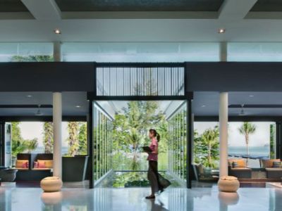 lobby - hotel hyatt regency - phuket island, thailand