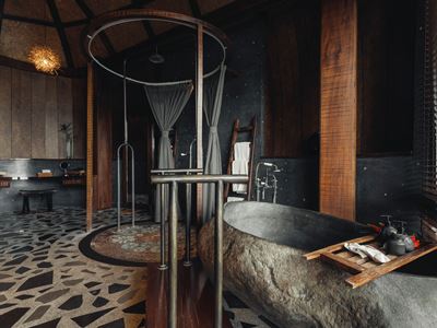 bathroom 1 - hotel keemala - phuket island, thailand