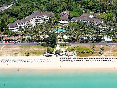 exterior view - hotel thavorn palm beach - phuket island, thailand