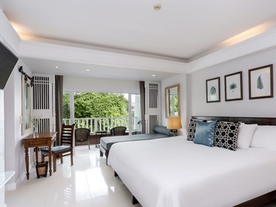bedroom 10 - hotel thavorn palm beach - phuket island, thailand