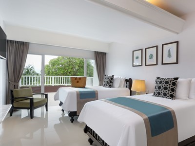 bedroom 7 - hotel thavorn palm beach - phuket island, thailand