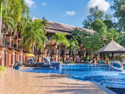 outdoor pool 5 - hotel princess kamala beachfront hotel - phuket island, thailand