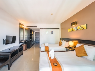bedroom 4 - hotel princess kamala beachfront hotel - phuket island, thailand