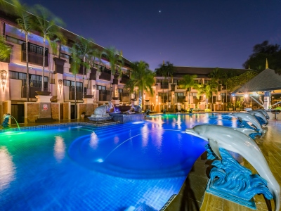 outdoor pool 8 - hotel princess kamala beachfront hotel - phuket island, thailand