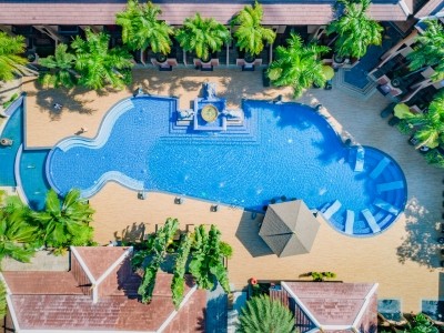 outdoor pool 9 - hotel princess kamala beachfront hotel - phuket island, thailand