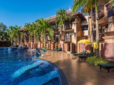 outdoor pool 10 - hotel princess kamala beachfront hotel - phuket island, thailand
