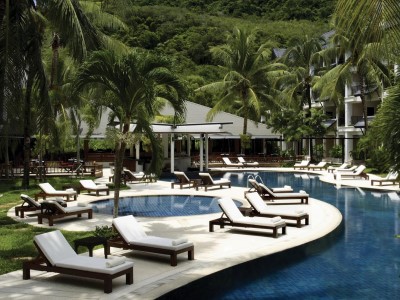 outdoor pool - hotel radisson resort and suites phuket - phuket island, thailand