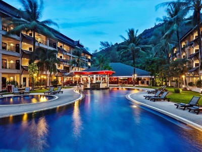 outdoor pool 1 - hotel radisson resort and suites phuket - phuket island, thailand