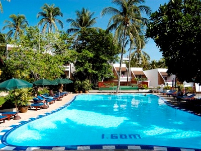 outdoor pool - hotel best western phuket ocean resort - phuket island, thailand
