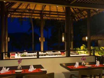 restaurant - hotel vijitt resort - phuket island, thailand
