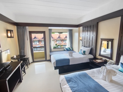 bedroom 1 - hotel diamond cottage resort and spa - phuket island, thailand