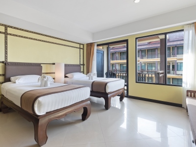 bedroom 9 - hotel diamond cottage resort and spa - phuket island, thailand