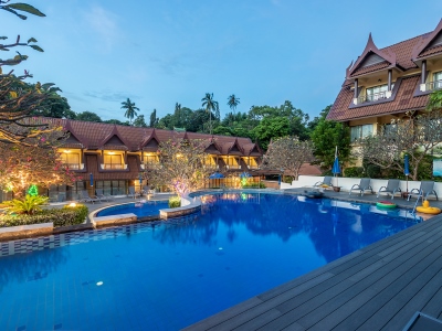 outdoor pool 10 - hotel diamond cottage resort and spa - phuket island, thailand