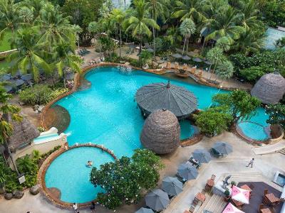 outdoor pool - hotel paradox resort phuket - phuket island, thailand