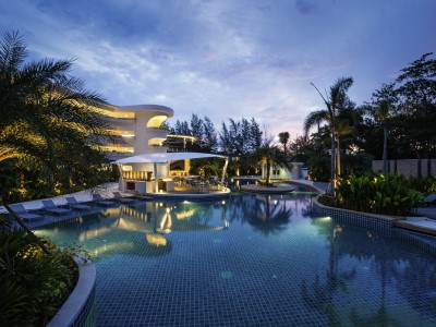 outdoor pool 1 - hotel destination resorts phuket karon beach - phuket island, thailand