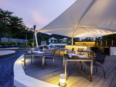 restaurant - hotel destination resorts phuket karon beach - phuket island, thailand