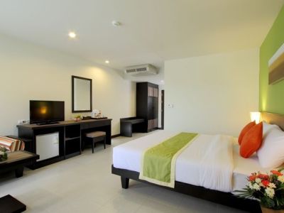 bedroom - hotel kata sea breeze resort - phuket island, thailand